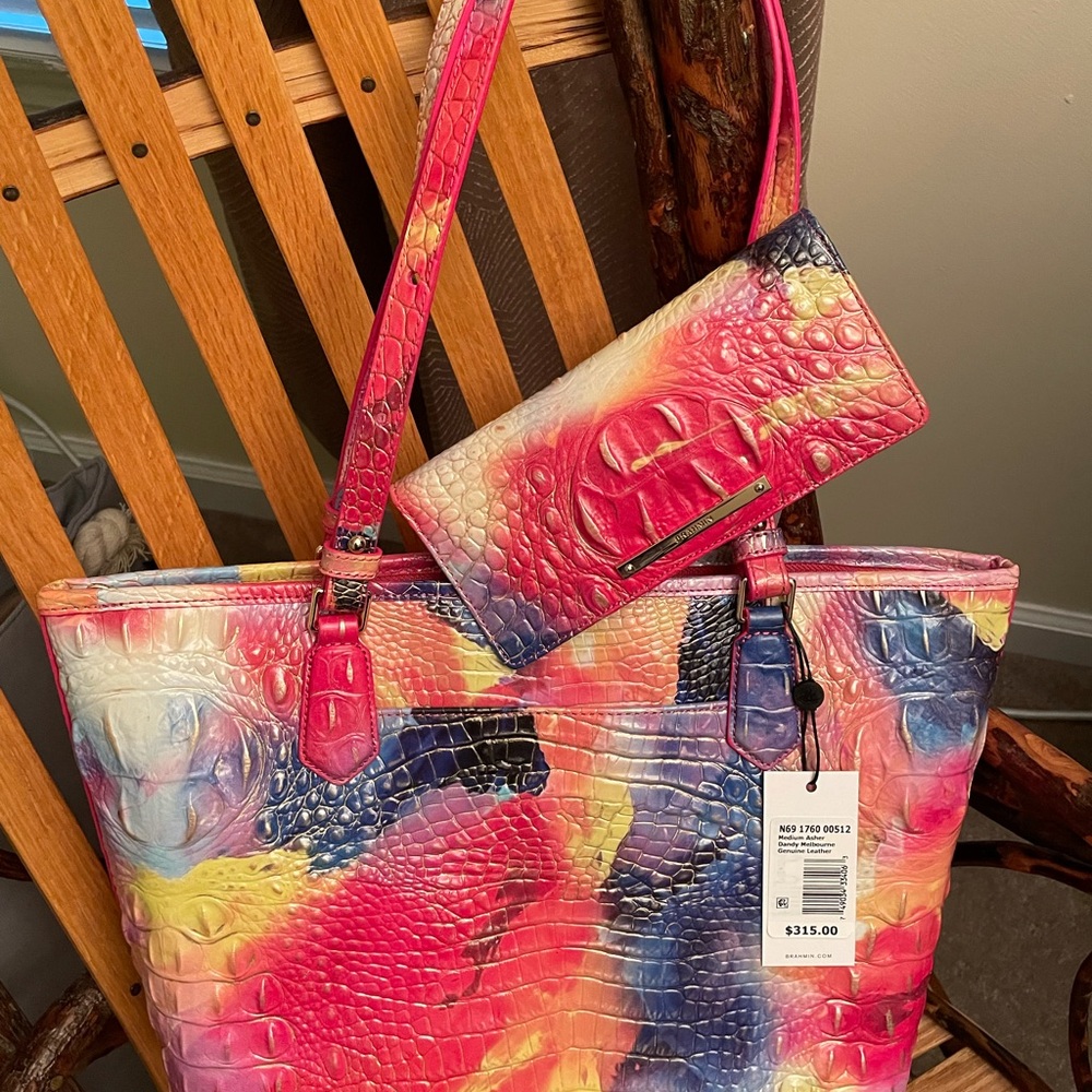 Brahmin Medium Asher Dandy & Ady wallet